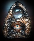 Custom Designed Ouija Planchette With Resin Eye Free Shipping