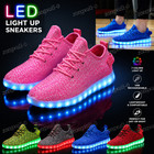 Led Light Up Shoes For Girls Teens Usb Rechargeable Luminous Sneakers