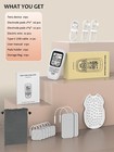 24 Modes Tens Ems Unit For Pain Relief  Muscle Stimulator Machine With 8 Reusabl