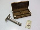 Gillette Serial  g211948 1918 Us Army Wwi Military Khaki De Safety Razor Set