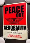 Aerosmith Peace Out Tour Final Show Ever Ubs Arena Belmont Park New York Poster