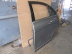 08-14 Mercedes C-class Left Driver Side Rear Door 204 Type C300 Silver Metallic 