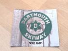 2025-26 Dartmouth Skiway Ski Area Trail Map   Sticker New Hampshire