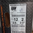 Hammer Raw Hybrid Red smoke black  Bowling Ball 12 Lb   New In Box   019