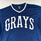 Homestead Grays  20 Negro League Baseball Rings   Crwns Jersey Men   s L Blue