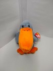 Ty - Beanie Babies Scoop Pelican 4107 Plush Stuffed Toy - 6  - Gray