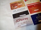 Lot Of 9 Vintage   Up Store Credit Charge Cards Expired 1980s   Up Jc Penney Mor