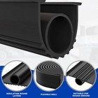 Garage Door Seals Bottom Rubber Weather Stripping Kit Seal Strip Replace