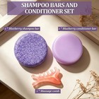 2pcs Blueberry Fields Shampoo   Conditioner Bundle Bars For Hair Thinning  Friz