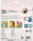 Gallery Glass Pattern Pack - 21 Animal Designs  Cat Dog Cow Peacock Horse   More