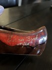 Mcmaster Craft Pottery Red Native American Canoe 7 In Corner Brook New Foundland