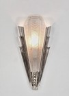 Maynadier   Pair Of 1930 French Art Deco Wall Sconces     Muller France