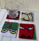 Aqua Teen Hunger Force Coasters  4    X 4    Artful By Phyllis