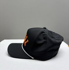 Tito s Vodka Imperial Wrightson Rope Hat S o i l Black Orange Golf Snapback Rare