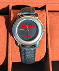 Vintage The Sopranos Hbo Promo Watch Sweda Official Black Dial Blk Strap - Runs