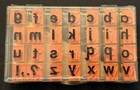 New Educational Insights Lower Alphabet Rubber Stamp Set Homeschool Sealed