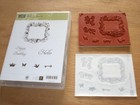 Stampin Up Elementary Elegance 7 Rubber Stamp Set - New In Box
