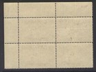 Canada O39b 1953 10c Eskimo In Kayak G Official Ur Plate Block 3 Mnh Vf Cv 20 25