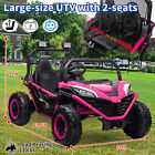 Zeophol 24v Kids Ride On Car Utv 2-seater 4wd Electric Truck 320w Remote Control