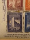 1958 - Vatican City Brussels Exhibition Souvenir Stamp Sheet - Mnh - S  C  242a