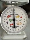 Vintage American Family Kitchen Scale With Food Illustrations