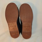 Kung Fu Shoes Black Slip-on Men s Size 5 women s Size 6 Rubber Sole Cotton Lined