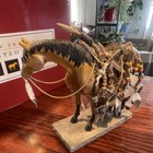 Trail Of Painted Ponies    medicine Horse    Collectable Figurine By Star Liana York