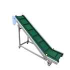 Inclined Pvc Climbing Belt Conveyor For Loading And Unloading Materials Goods