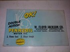 Vintage 1920s 30s Automotive Ephemera pennzoil glassmobile mcquay-norris Catalog