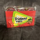 Trident Vibes Sour Patch Kids Redberry Sugar Free Gum 6 40 Piece Bottles 10 25