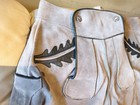 Vintage Mens Lederhosen Shorts 36  Waist German Soft Leather Suede 