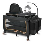 6 In 1 Baby Pack And Play Bassinet Travel Crib Playpen Changing Table Black