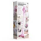 Sharper Image 2-in-1 Brushed Motor Cordless Stick And Handheld Vacuum Pink