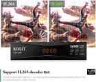 Koqit V5h H 265 Free To Air Fta Satellite Receiver Dvb-s2 Satellite Tv Receiver
