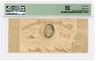 1865 Cr 33a  10 The State Of Georgia Note - Civil War Era W  Train Pmg 63