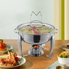 Edelstahl Chafing Dish Chafing Dish Buffetwarmer Buffet Server Warmer 4l