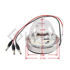 New Watermelon Surface Mount Amber Led Light Turn marker Light Glass Lens