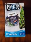 Pipeline Sno Lazer Sled Inflatable 1 Person Snow Tube Sled With 2 Grip Handle   