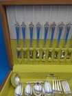 Vintage Oneida 1881 Rogers Silverplate Flatware     Plantation Pattern  65 Pc