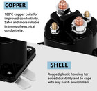 Dump Trailer Solenoid 12v 4 Terminal  Replacement For Intermittent Duty Solenoid