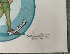 Disneyland Peter Pan Original Watch Art Ooak Mint