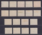 Netherlands Scott 226-243 Mh 1940 Surcharged Issue Complete Set Of 18 Scv  80
