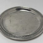 2 Vtg  Pewter 5    Trays Sn 95  Etain   La Bottega Del Peltro Giorgio Tabellini