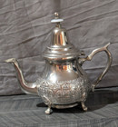3 Tea Set Moroccan Islamic Arabic Coffee Teapot Chocolate Hot Water Turkish Vtg
