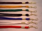 Whistle Lanyard Gold Swivel Hook 18  X 3 8  Woven Nylon Police Teacher Security
