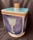 Rare Vintage World Bazaar Inc  Dreidel Cookie Jar - Ceramic Chanukah Judaica 