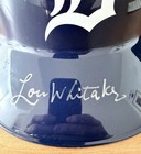 Lou Whitaker Signed Detroit Tigers Replica Helmet - Schwartz Sports Coa