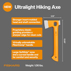 Fiskars X13 Ultralight Hiking Axe 13   Ultra-sharp Forged Steel Blade For Effici