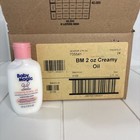 Baby Magic Creamy Baby Oil Original Baby Scent  2 Fl Oz   Case Lot 24   read  