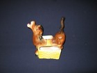Vintage Braying Donkey burro mule 7 1 2  Planter-cigarette Holder   Ashtray     